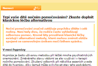 Trpí vaše dítě nočním pomočováním? Zkuste doplnit klasickou léčbu alternativou